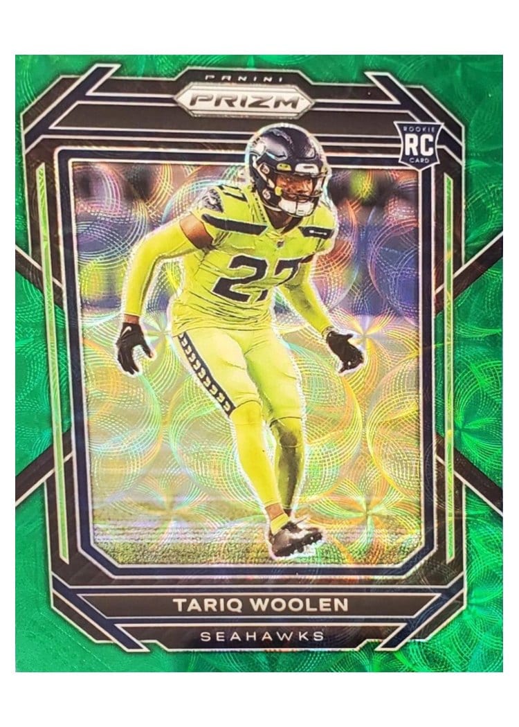 2022 Panini Prizm Base Set Tariq Woolen #349 card