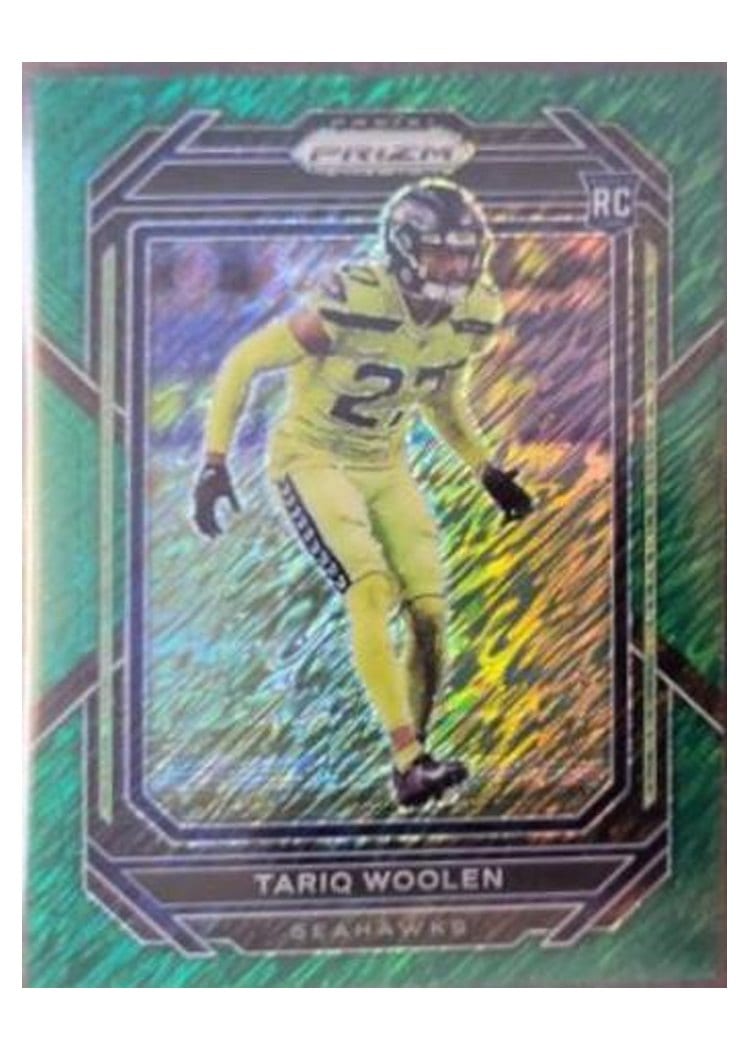 2022 Panini Prizm Base Set Tariq Woolen #349 card