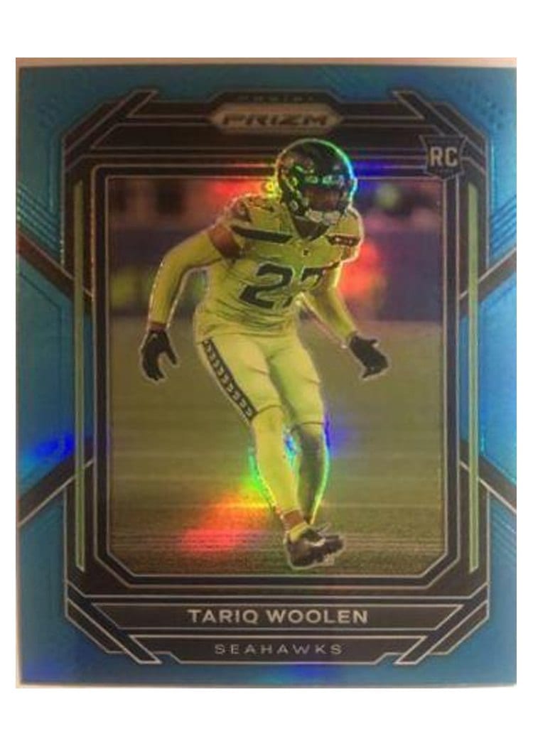 2022 Panini Prizm Base Set Tariq Woolen #349 card