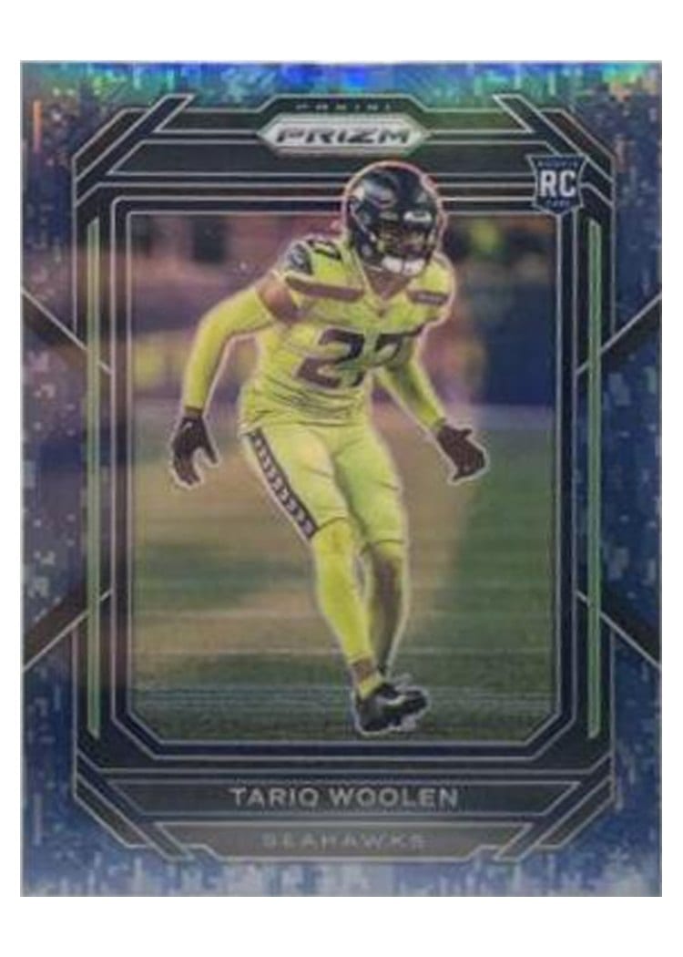 2022 Panini Prizm Base Set Tariq Woolen #349 card