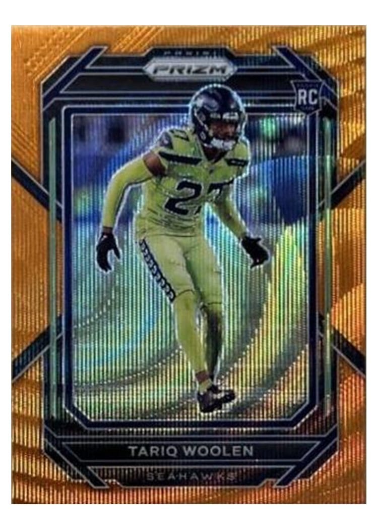 2022 Panini Prizm Base Set Tariq Woolen #349 card