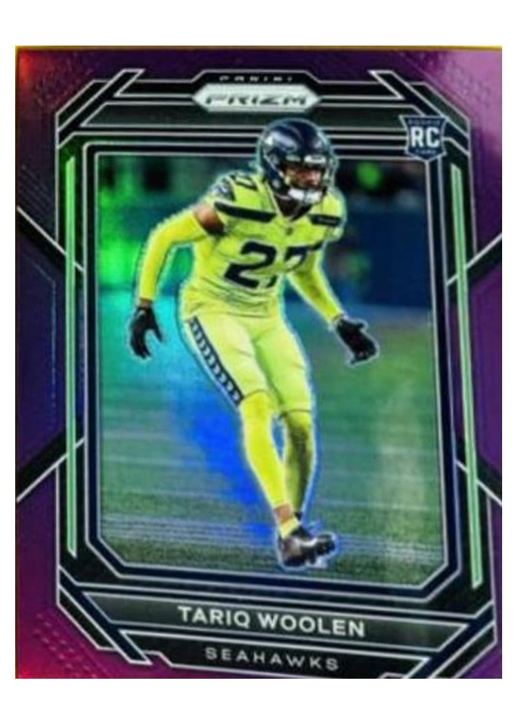 2022 Panini Prizm Base Set Tariq Woolen #349 card