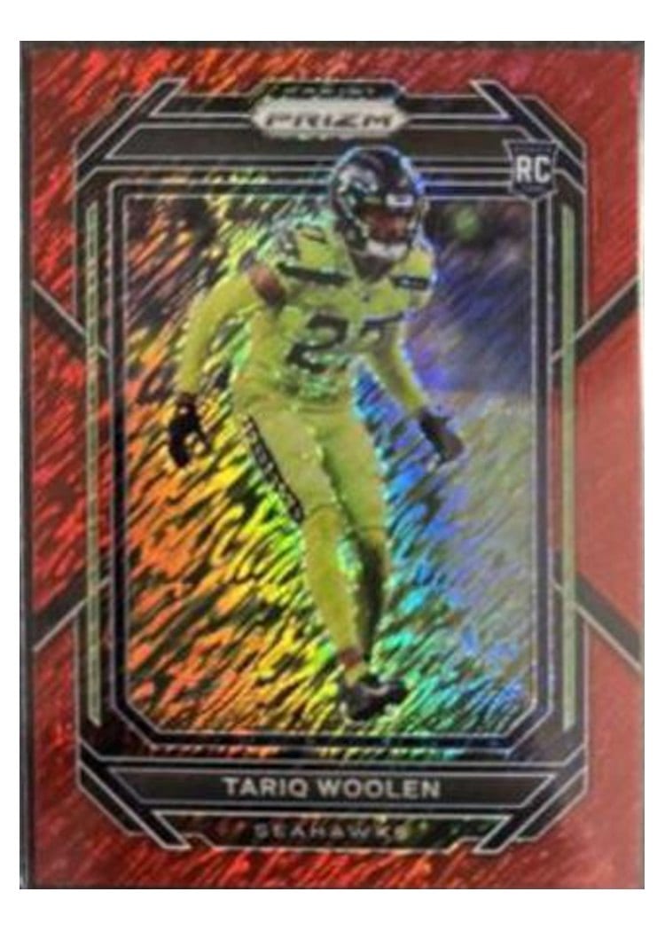 2022 Panini Prizm Base Set Tariq Woolen #349 card