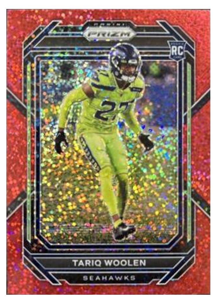 2022 Panini Prizm Base Set Tariq Woolen #349 card