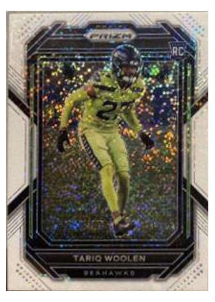2022 Panini Prizm Base Set Tariq Woolen #349 card