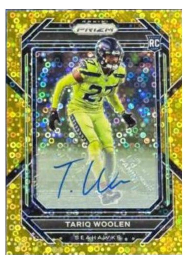 2022 Panini Prizm Base Set Tariq Woolen #349 card