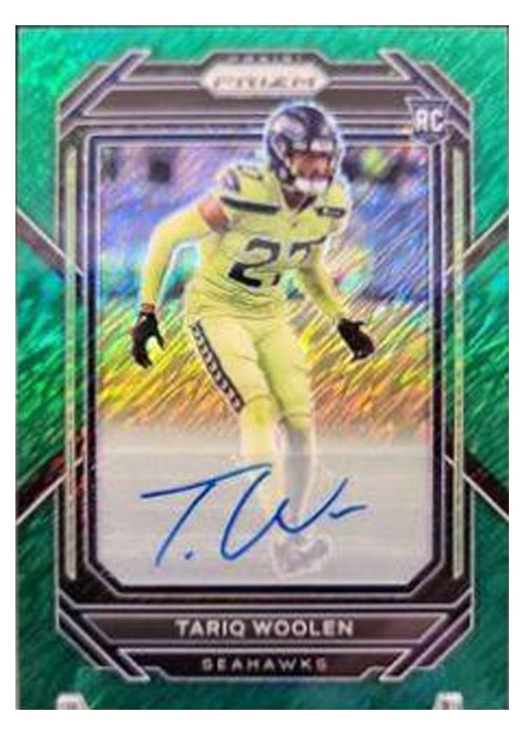 2022 Panini Prizm Base Set Tariq Woolen #349 card