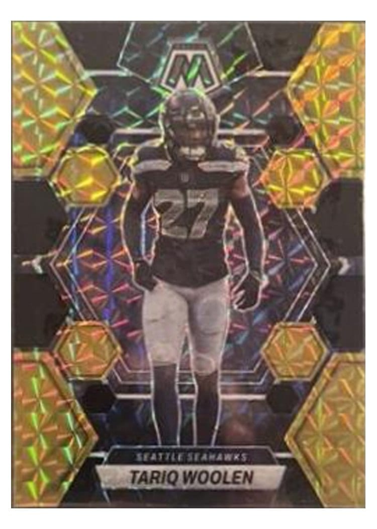 2023 Panini Mosaic Base Set Tariq Woolen #223 card