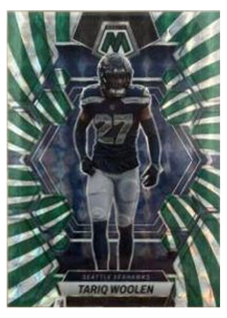 2023 Panini Mosaic Base Set Tariq Woolen #223 card