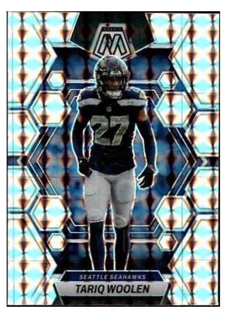 2023 Panini Mosaic Base Set Tariq Woolen #223 card