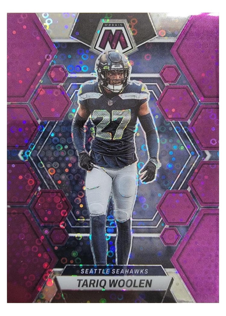 2023 Panini Mosaic Base Set Tariq Woolen #223 card