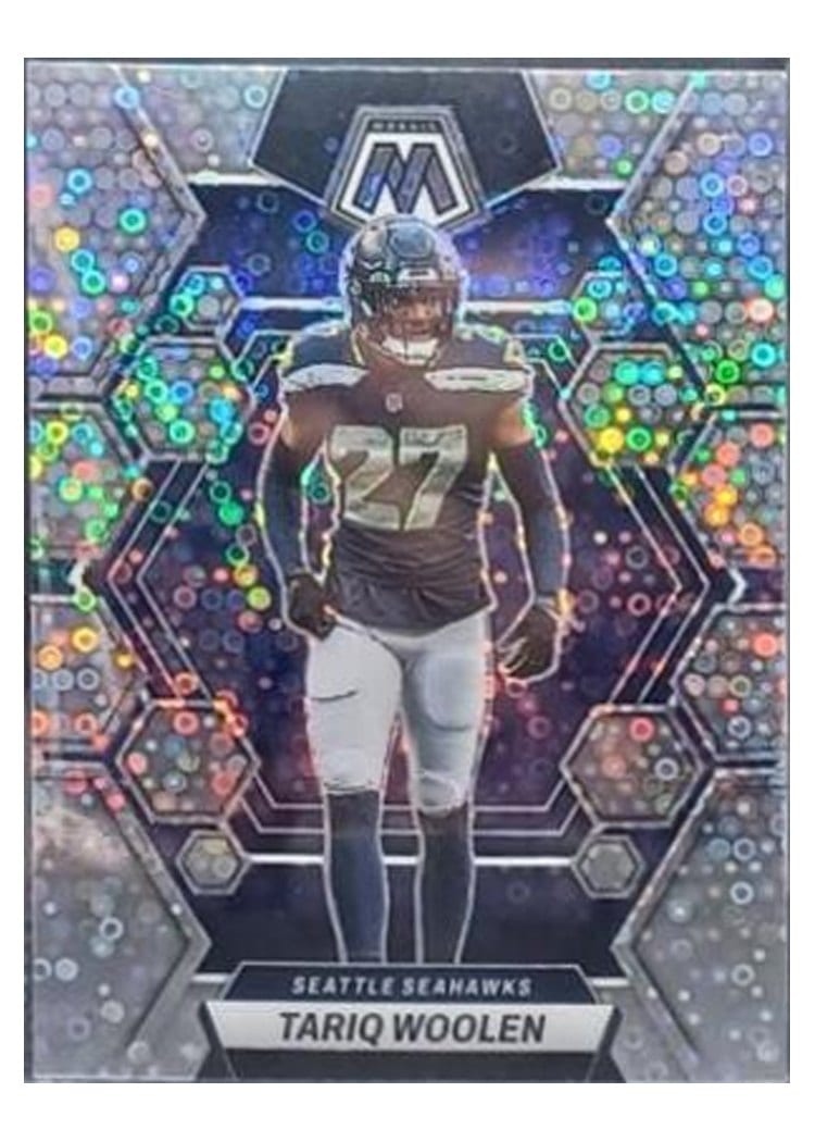 2023 Panini Mosaic Base Set Tariq Woolen #223 card