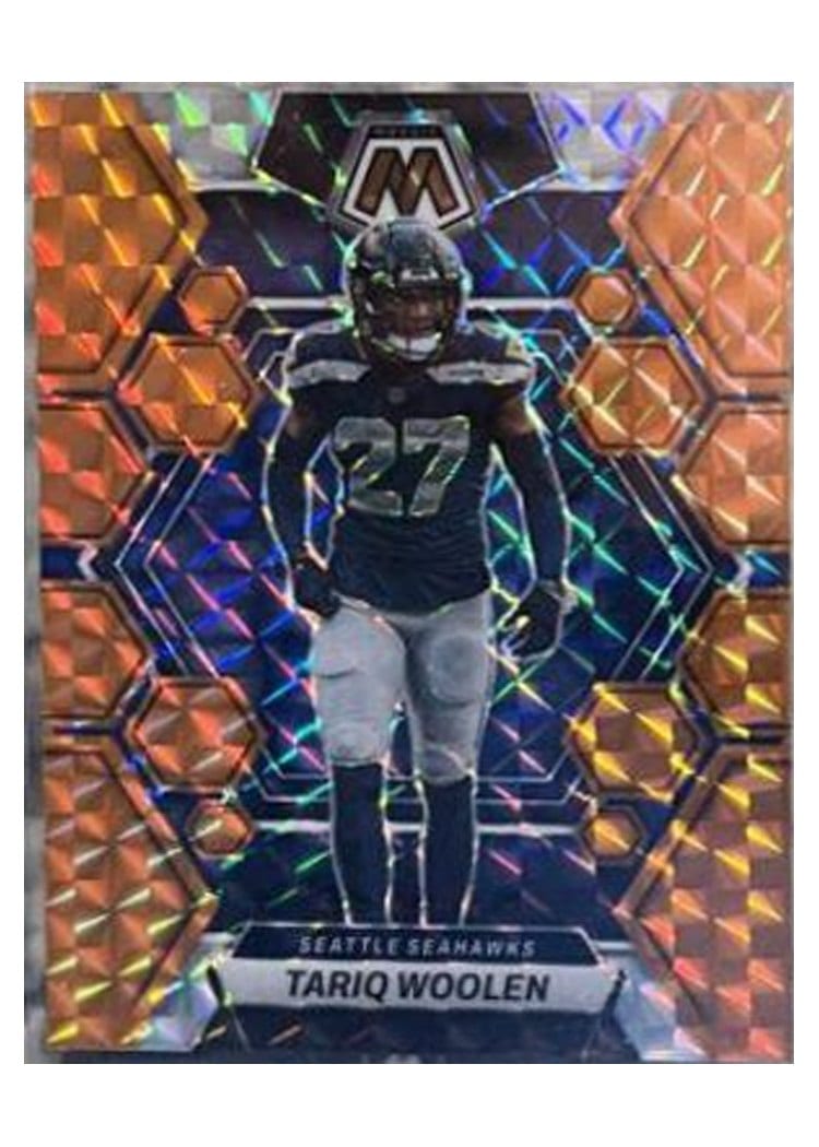 2023 Panini Mosaic Base Set Tariq Woolen #223 card