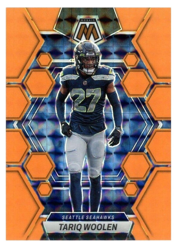 2023 Panini Mosaic Base Set Tariq Woolen #223 card