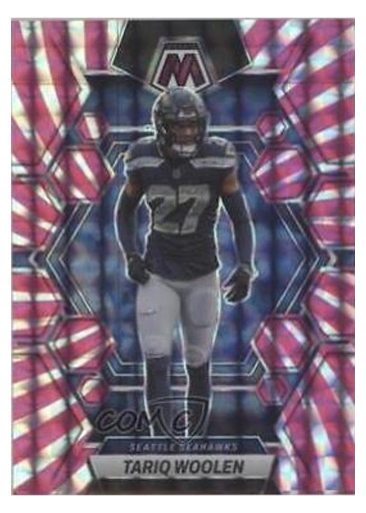 2023 Panini Mosaic Base Set Tariq Woolen #223 card