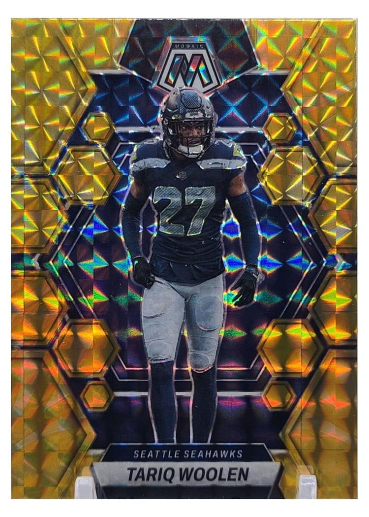 2023 Panini Mosaic Base Set Tariq Woolen #223 card