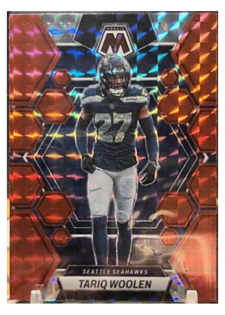 2023 Panini Mosaic Base Set Tariq Woolen #223 card
