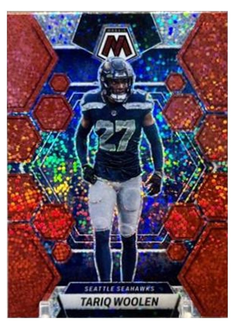 2023 Panini Mosaic Base Set Tariq Woolen #223 card