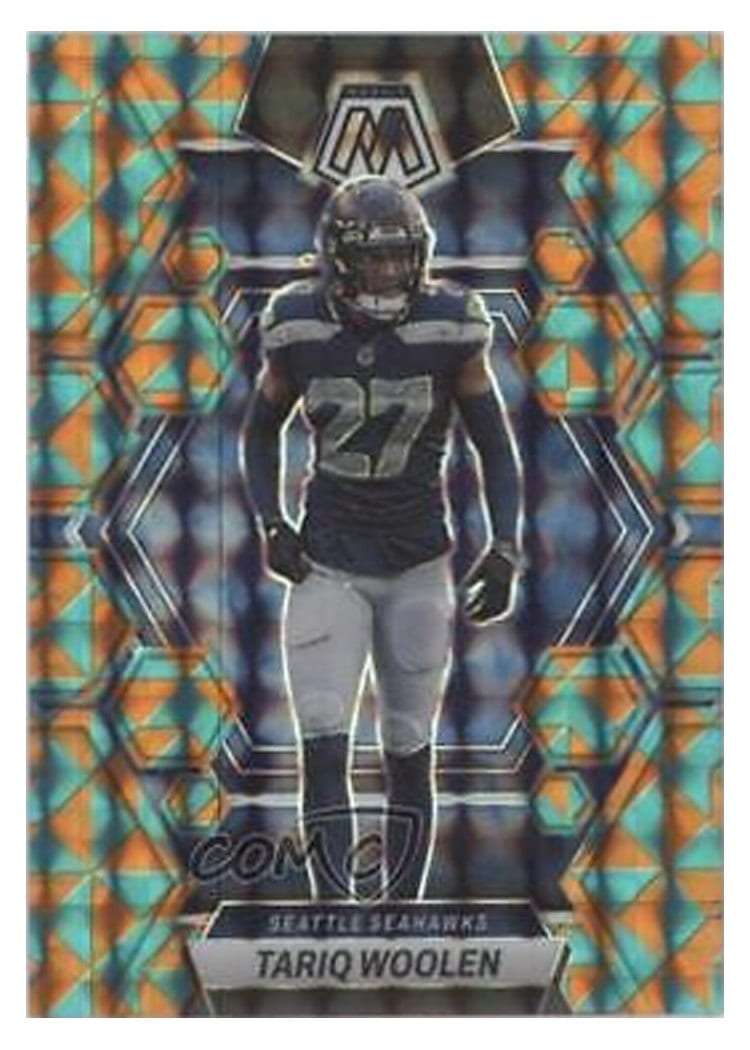 2023 Panini Mosaic Base Set Tariq Woolen #223 card