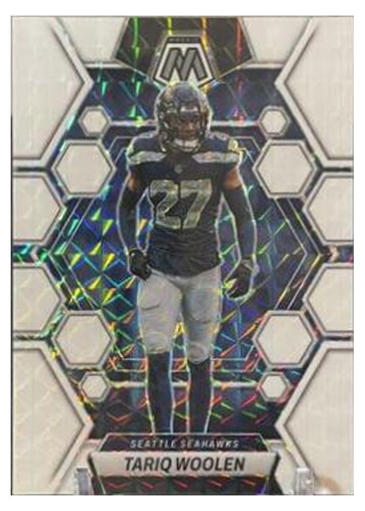 2023 Panini Mosaic Base Set Tariq Woolen #223 card