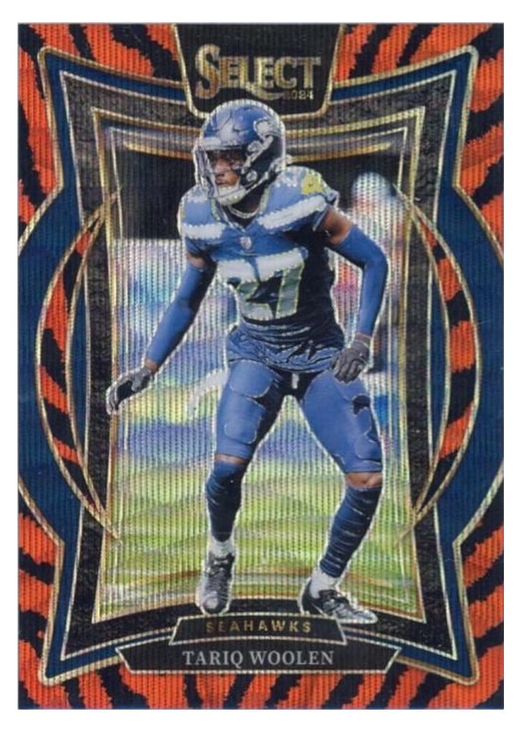 2024 Panini Select Base Set Tariq Woolen #95 card