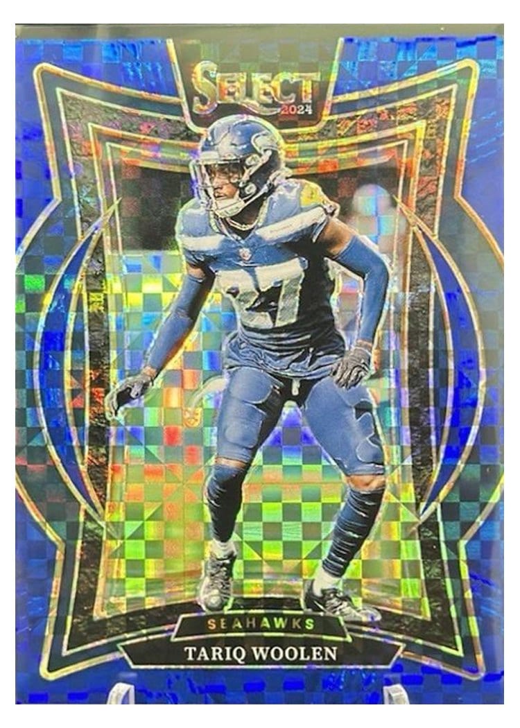 2024 Panini Select Base Set Tariq Woolen #95 card