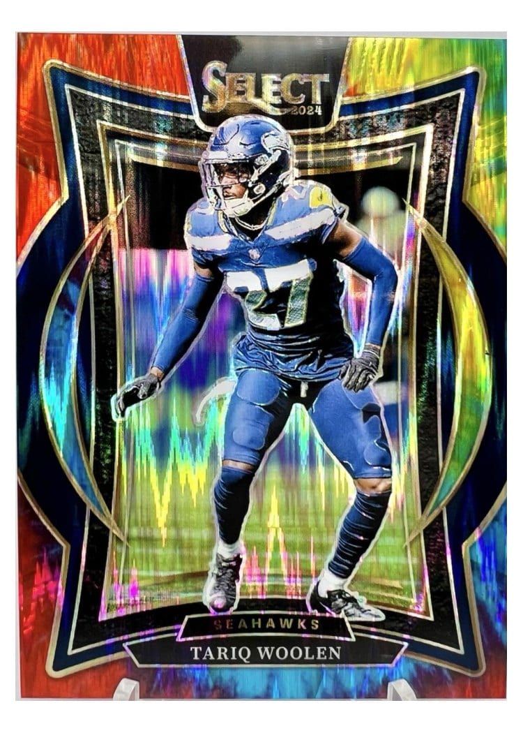 2024 Panini Select Base Set Tariq Woolen #95 card