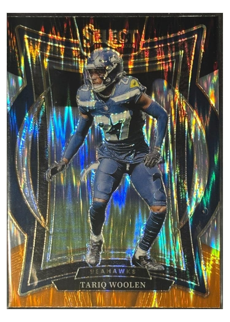 2024 Panini Select Base Set Tariq Woolen #95 card