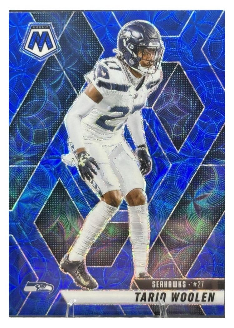 2025 Panini Mosaic Base Set Tariq Woolen #116 card