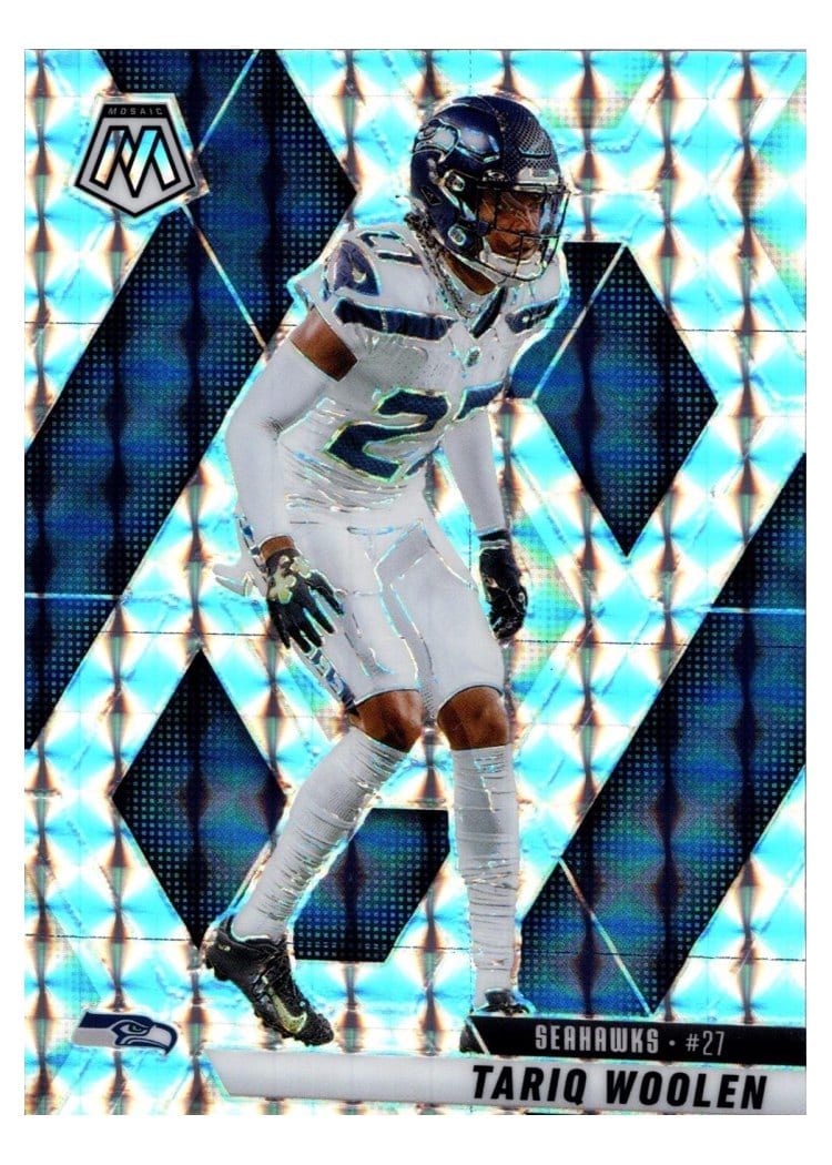 2025 Panini Mosaic Base Set Tariq Woolen #116 card