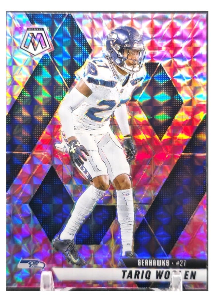 2025 Panini Mosaic Base Set Tariq Woolen #116 card