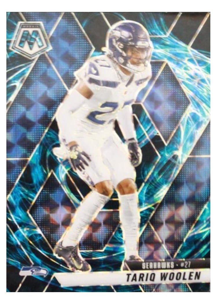 2025 Panini Mosaic Base Set Tariq Woolen #116 card