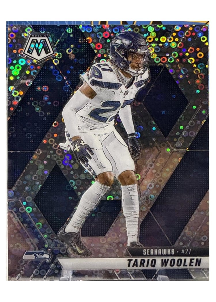 2025 Panini Mosaic Base Set Tariq Woolen #116 card