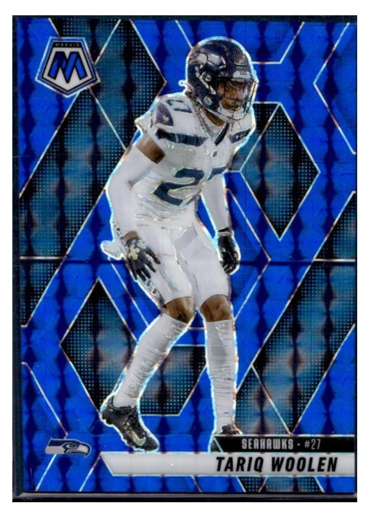 2025 Panini Mosaic Base Set Tariq Woolen #116 card