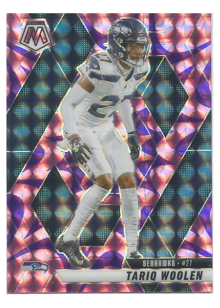2025 Panini Mosaic Base Set Tariq Woolen #116 card