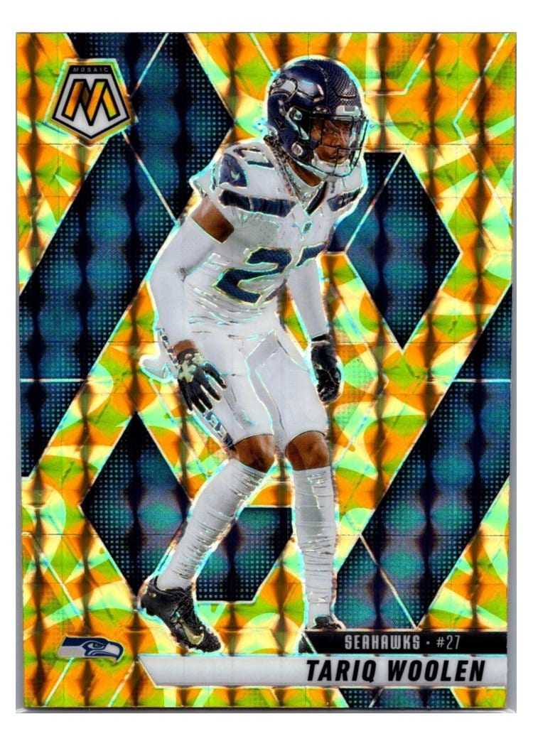 2025 Panini Mosaic Base Set Tariq Woolen #116 card