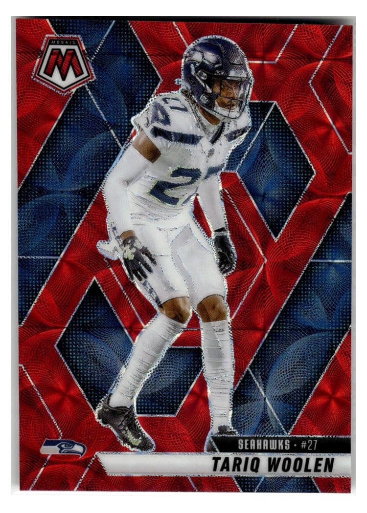 2025 Panini Mosaic Base Set Tariq Woolen #116 card