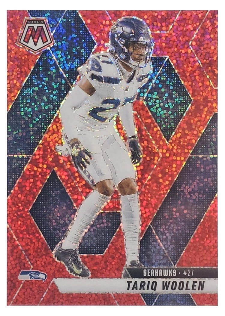 2025 Panini Mosaic Base Set Tariq Woolen #116 card