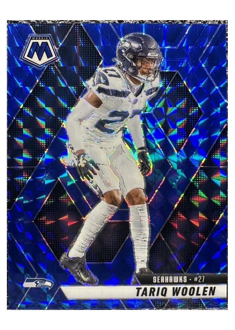 2025 Panini Mosaic Base Set Tariq Woolen #116 card