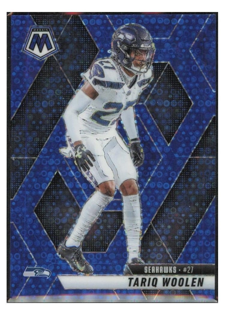 2025 Panini Mosaic Base Set Tariq Woolen #116 card