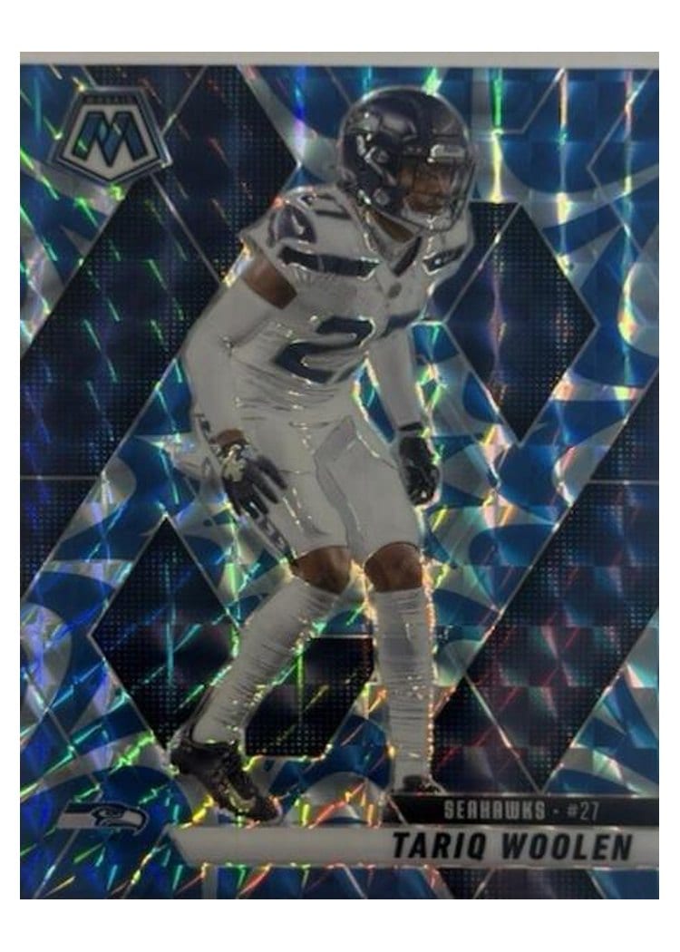 2025 Panini Mosaic Base Set Tariq Woolen #116 card