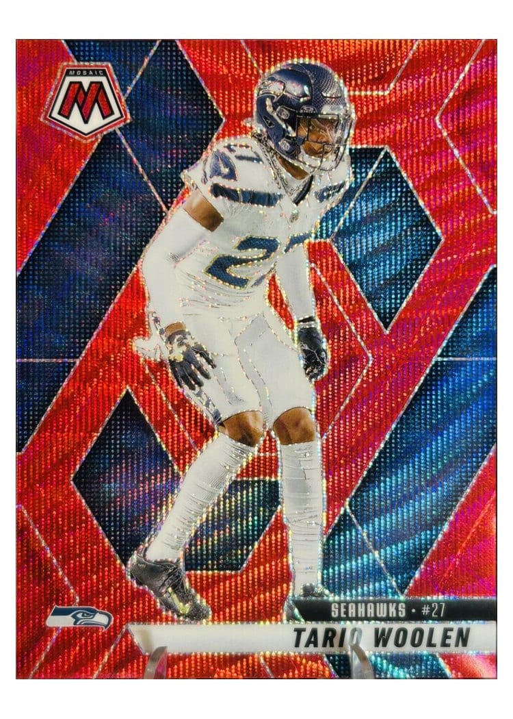2025 Panini Mosaic Base Set Tariq Woolen #116 card