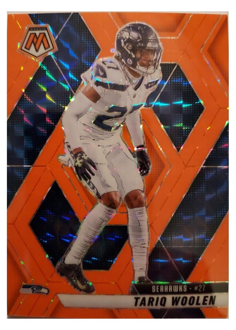 2025 Panini Mosaic Base Set Tariq Woolen #116 card