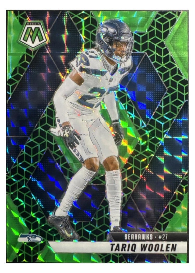 2025 Panini Mosaic Base Set Tariq Woolen #116 card