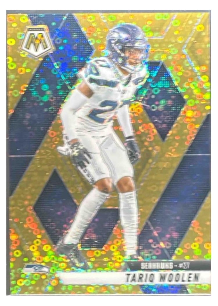 2025 Panini Mosaic Base Set Tariq Woolen #116 card