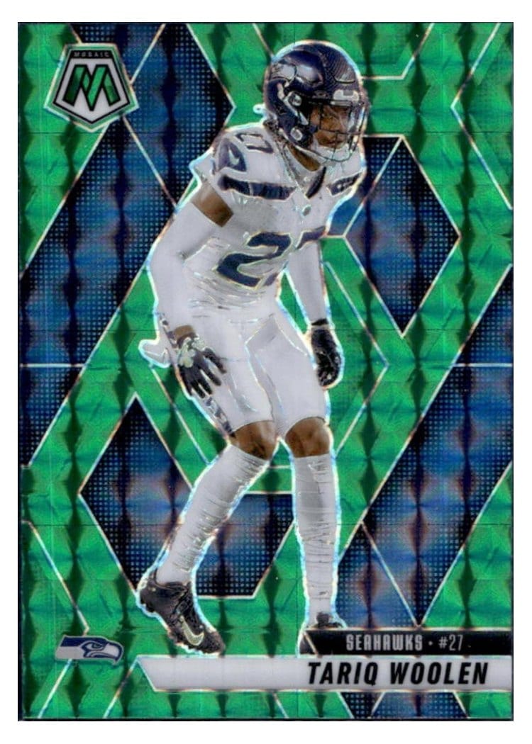 2025 Panini Mosaic Base Set Tariq Woolen #116 card