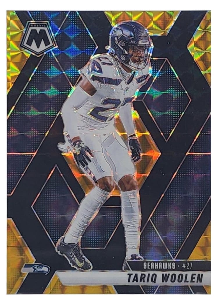 2025 Panini Mosaic Base Set Tariq Woolen #116 card