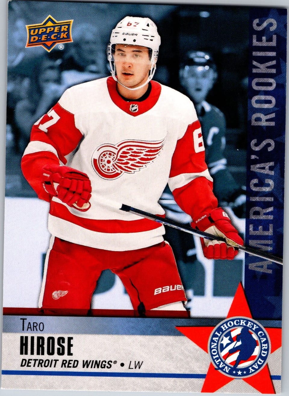 2020 Upper Deck National Hockey Card Day USA Taro Hirose #NHCD-4 card
