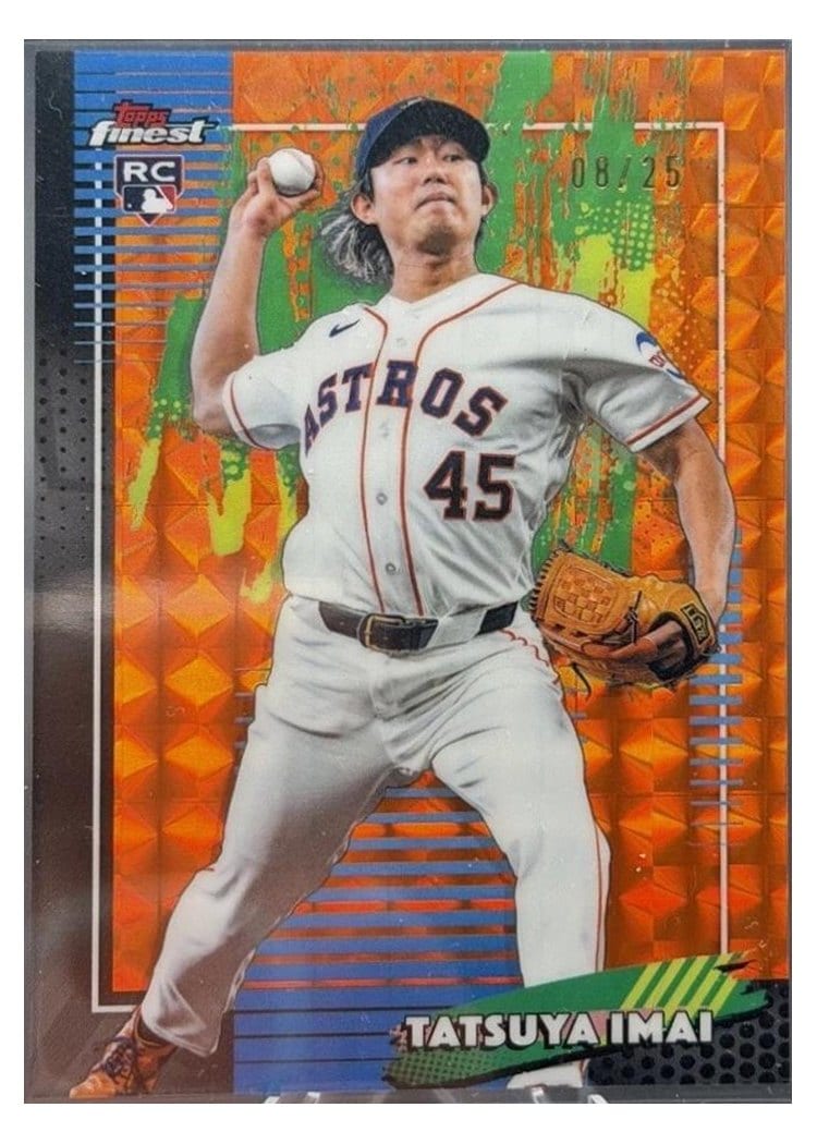 2026 Topps Finest Tatsuya Imai #3 card