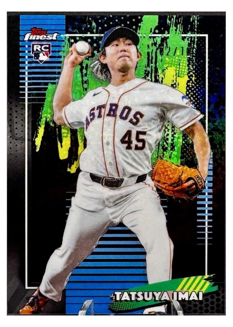 2026 Topps Finest Tatsuya Imai #3 card